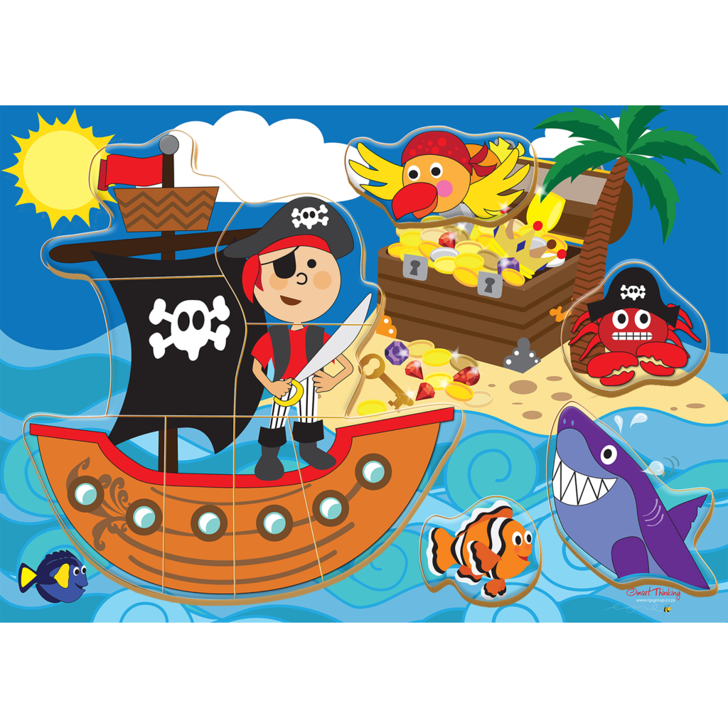 Pirate Chunky Puzzle Pc