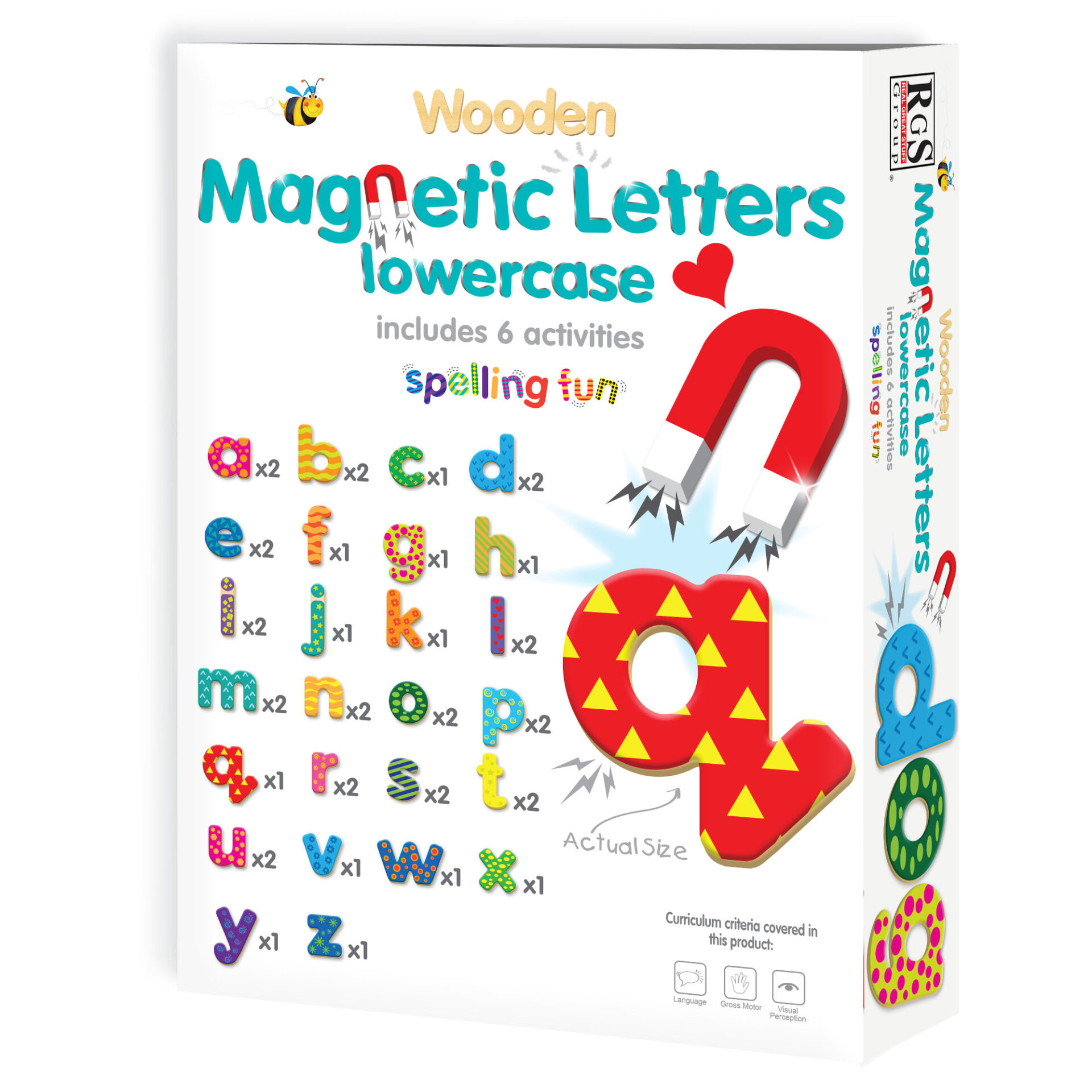 Magnetic Letters Lowercase - RGS Group