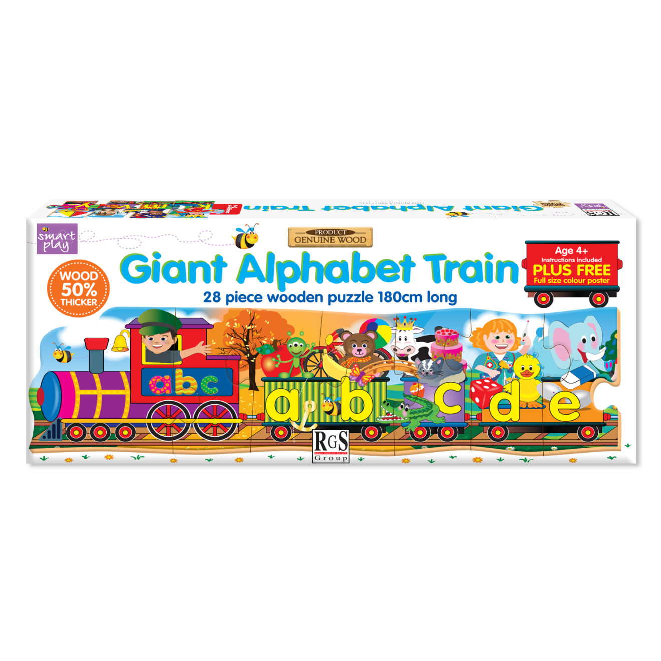 Alphabet Train Floor Puzzle - RGS Group