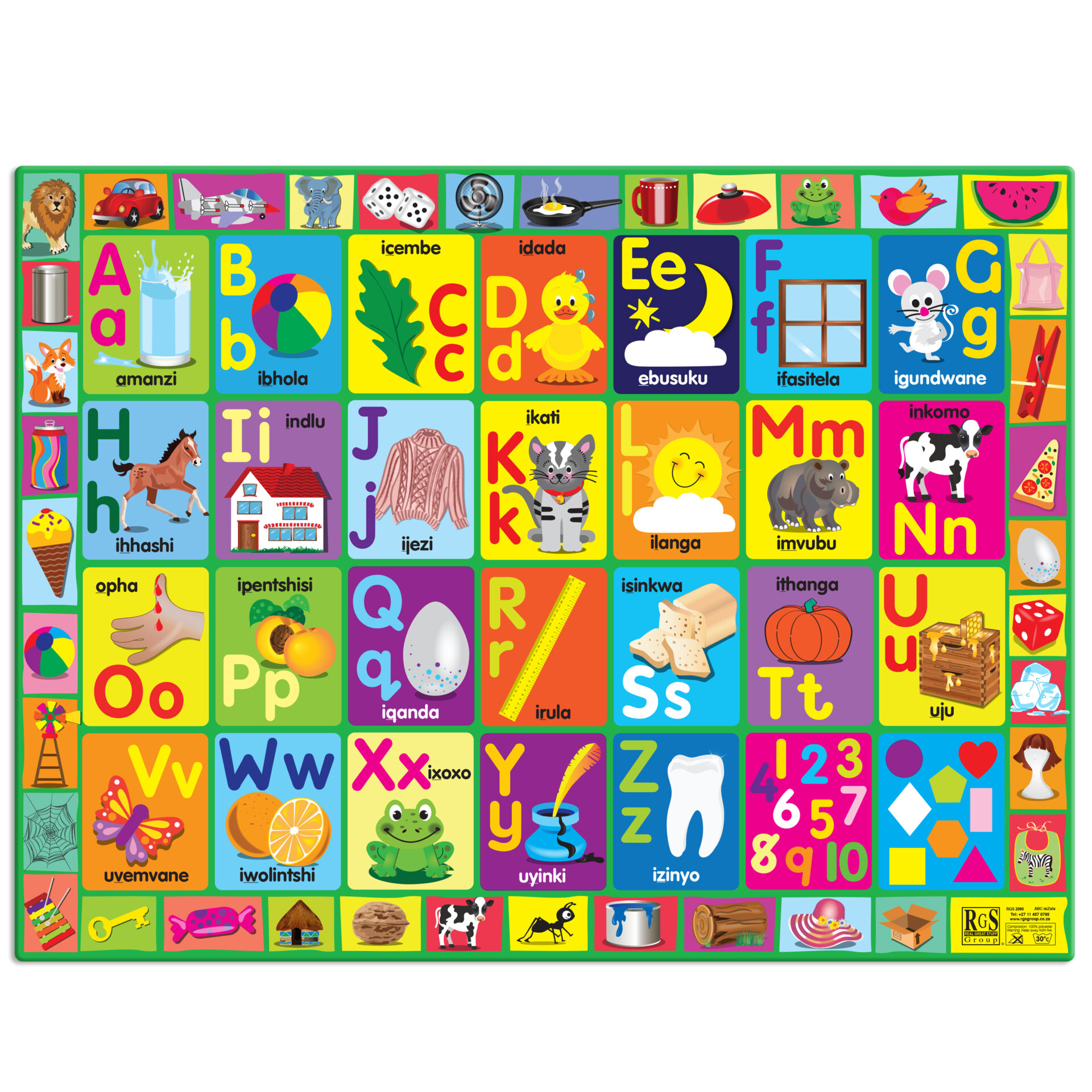 ABC Activity Play Mat isiZulu - RGS Group